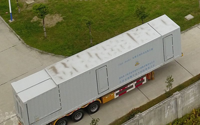 Trailer type Mobile Impulse Generator